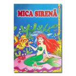 Mica Sirena-carte de citit si colorat-Arves