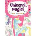 Unicorni magici-carte de colorat cu peste 90de desene