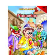 Pinocchio carte de colorat A4-Eurobookids