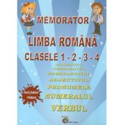 MEMORATOR LIMBA ROMÂNĂ CLASELE 1-2-3-4 - A4 CARTON PLASTIFIAT COLOR