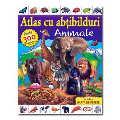Atlas cu abtibilduri Animale