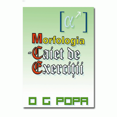 Morfologia Caiet de exercitii