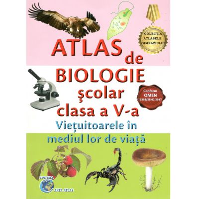 Atlas de Biologie scolar clasa a-V-a