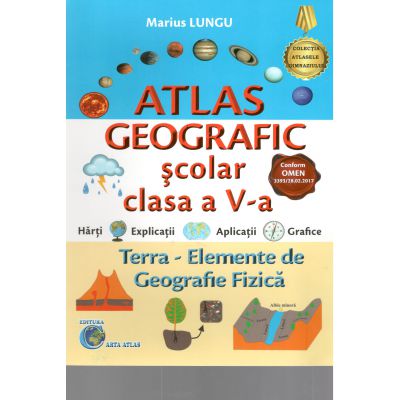 Atlas Geografic scolar clasa a-V-a